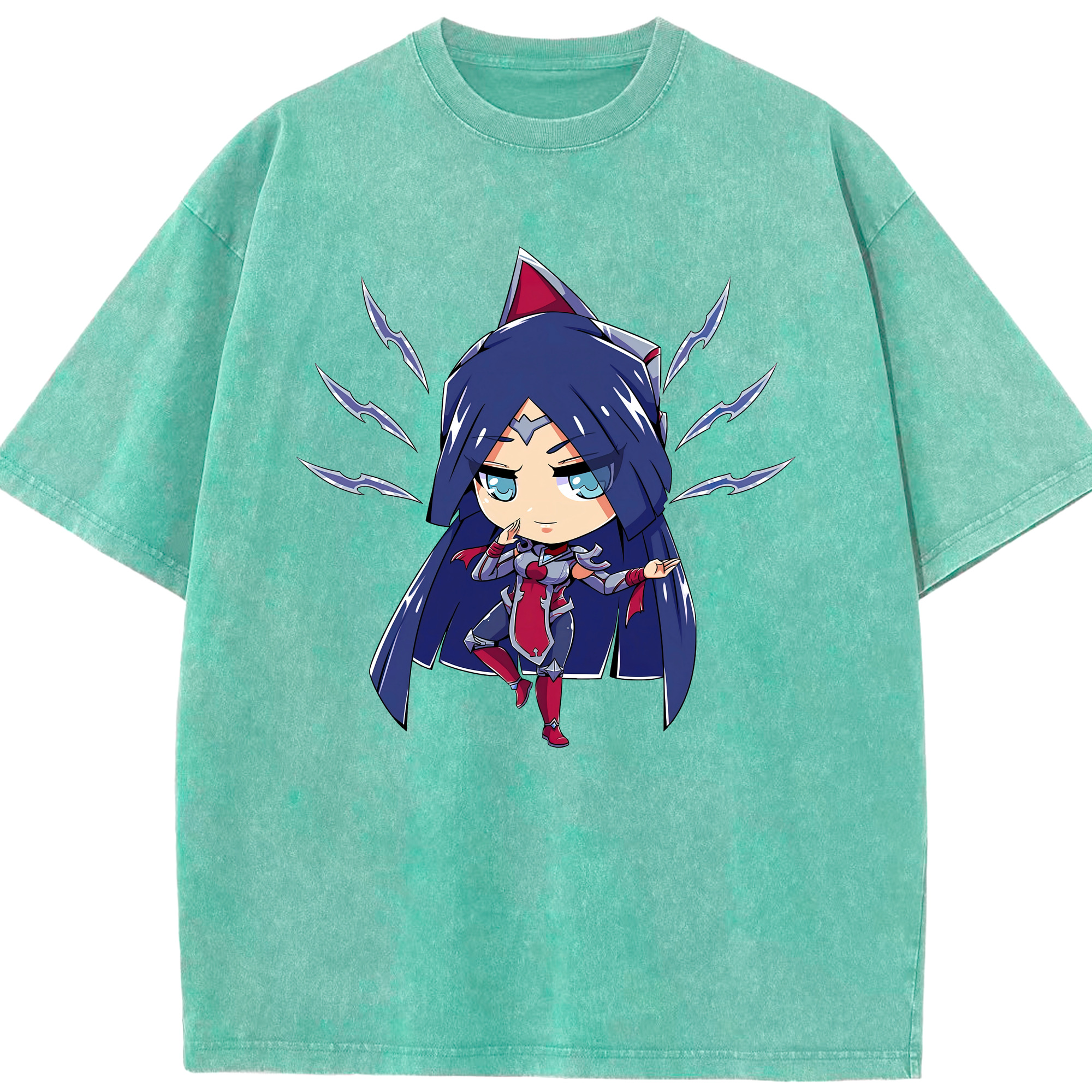 リーグ・オブ・レジェンド League of Legends LOL 綿100% ヴィンテージ風 半袖Tシャツ（フロントプリント）
